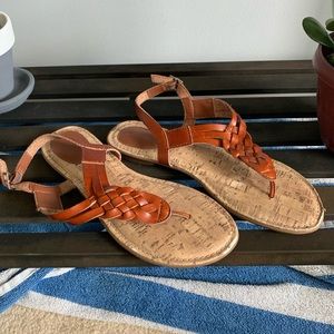 Merona Braided Leather Sandals